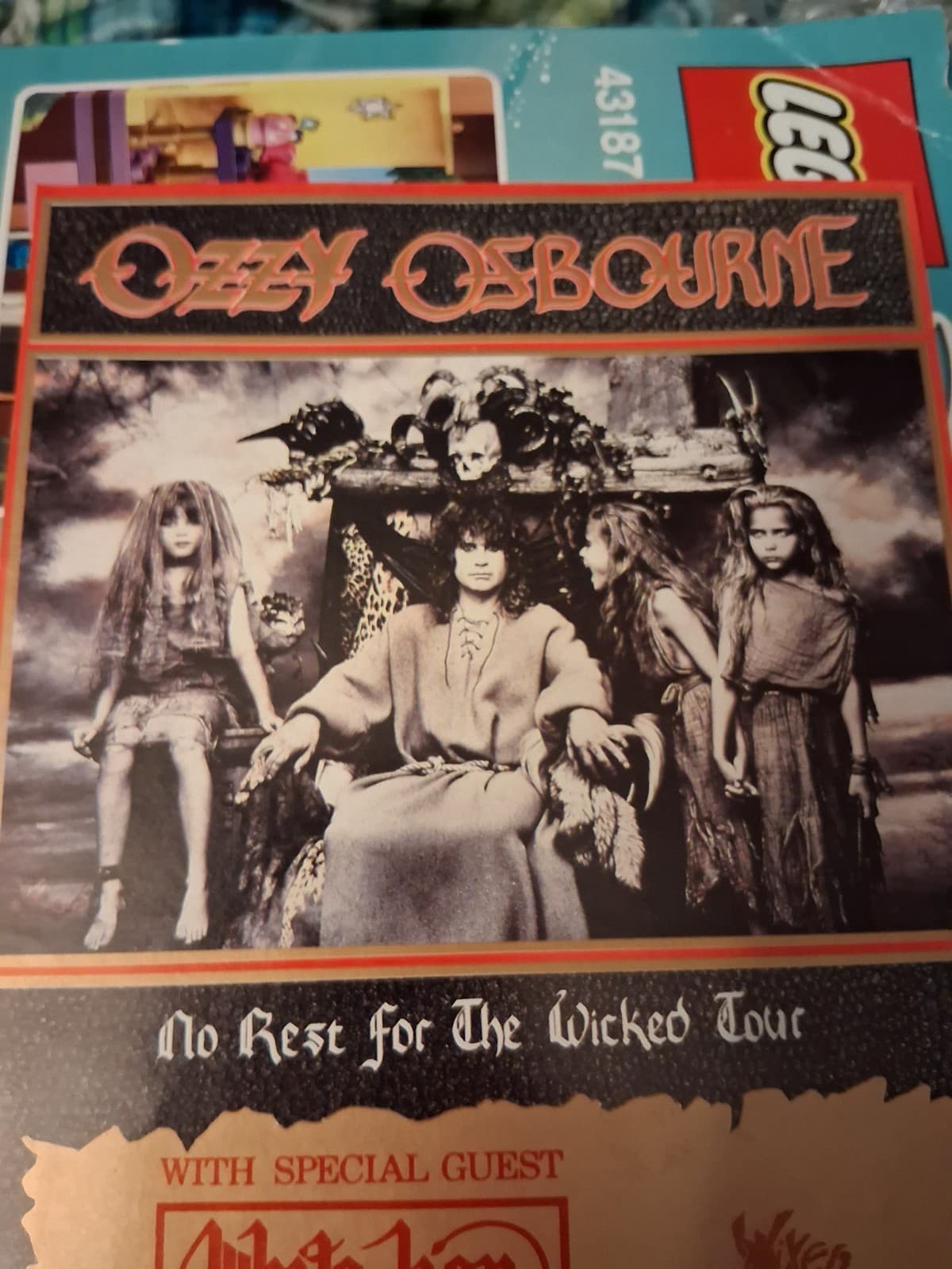 Ozzy Osbourne Original Louisville Gardens Concert Poster  3