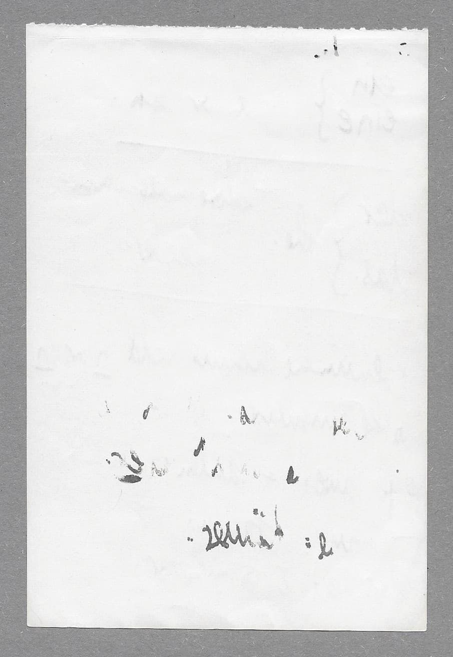 Original Stuart Sutcliffe handwritten note, Tracks LOA, Beatles signed Autograph 2