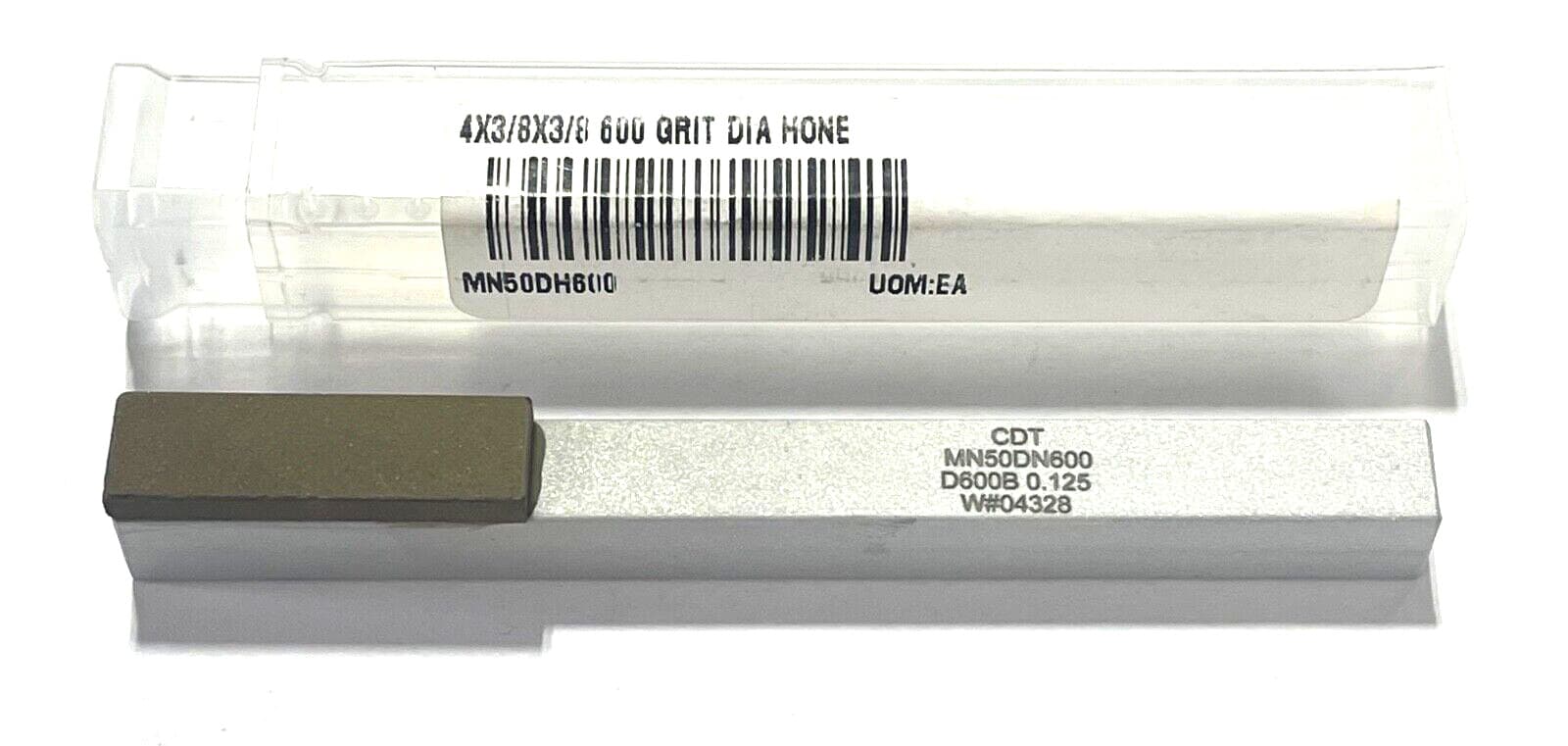 1" Diamond 4' Overall Single End Resin Bond Diamond Hone 600 Grit