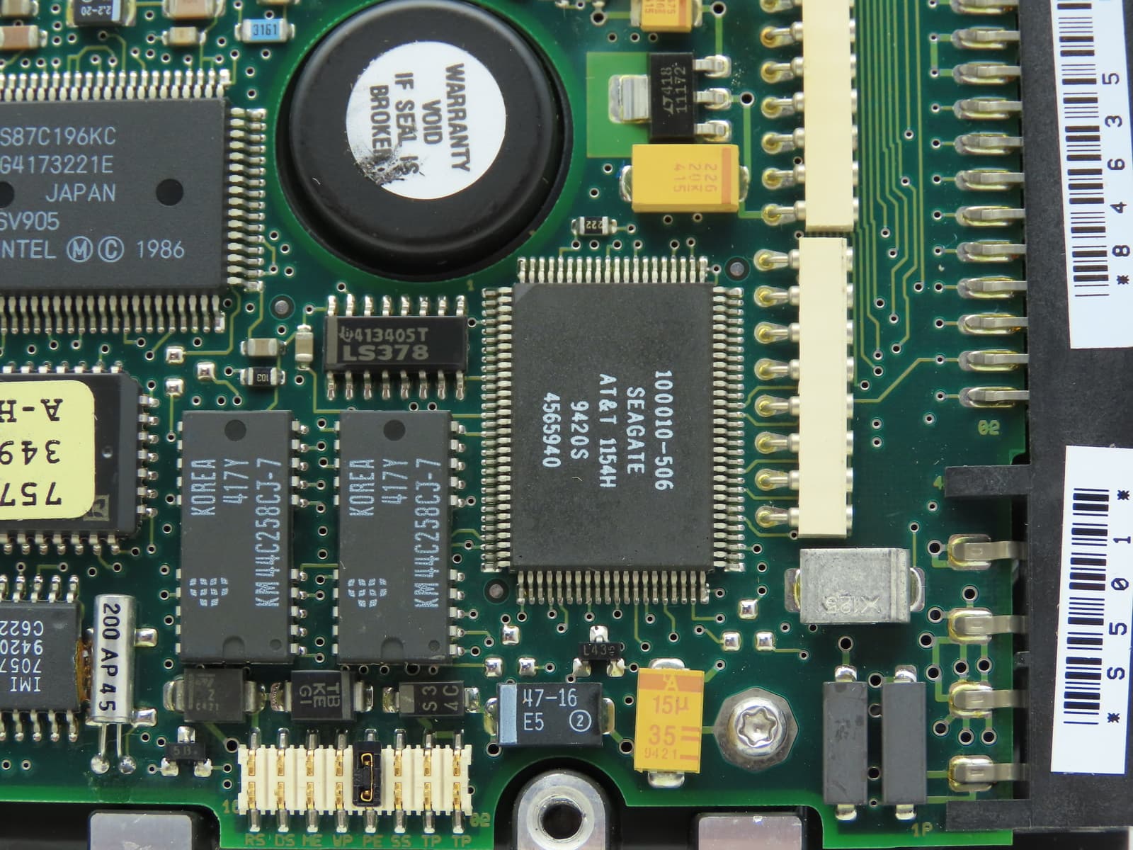 Honeywell ST3600N Seagate Redundant Drive Controller Board SCSI Hard Drive Servo 6