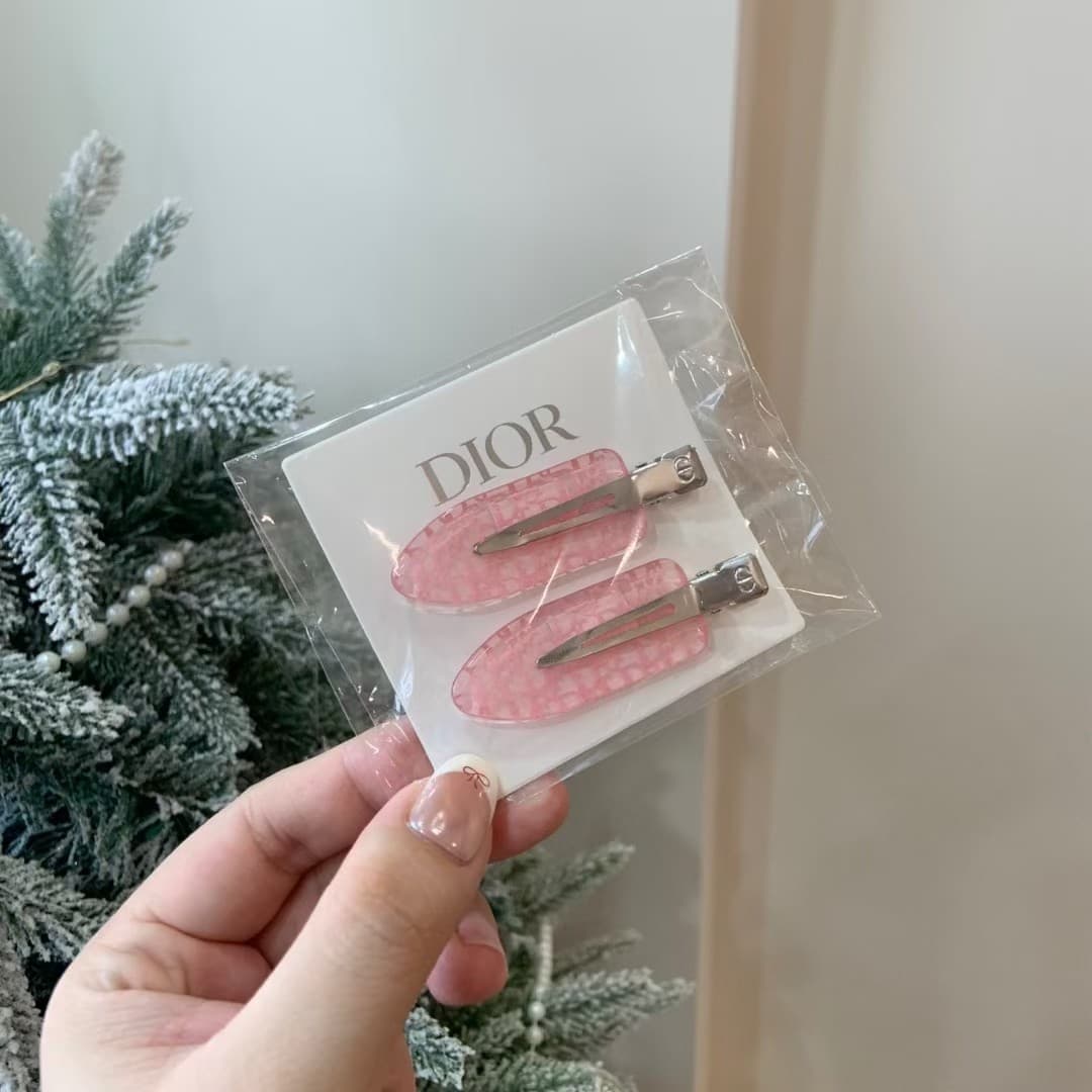 Beauty Backstage Pink Hair Clips Get Ready 2 Piece Set Novelty GWP NEW 3