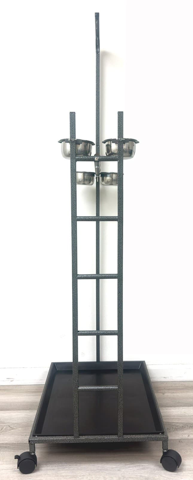 65.5" X-Large Parrot Bird Wood Perch Play Gym Ground Climbing Ladder Toy Stand 3