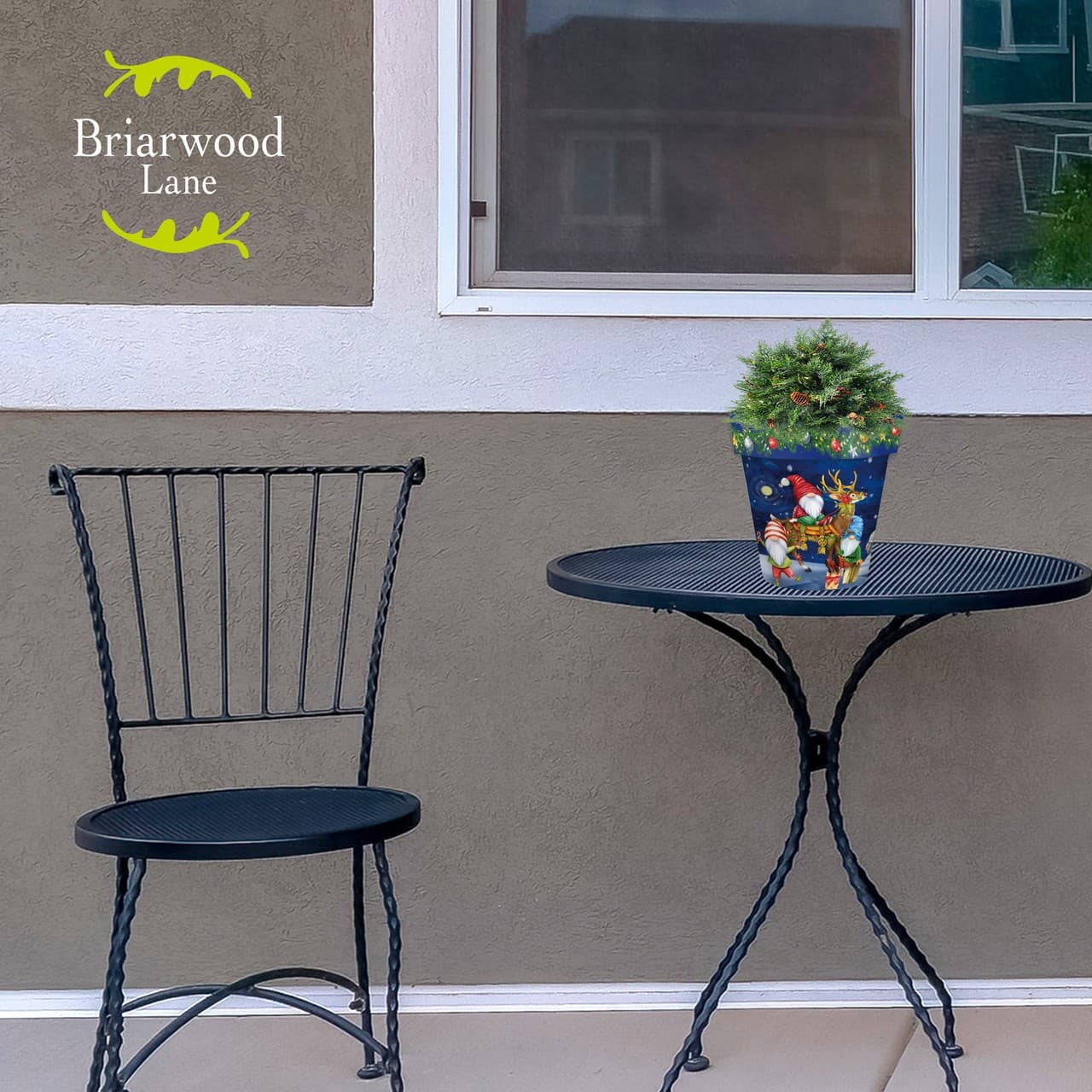 Briarwood Lane Happy Holiday Gnomes Small Planter 3