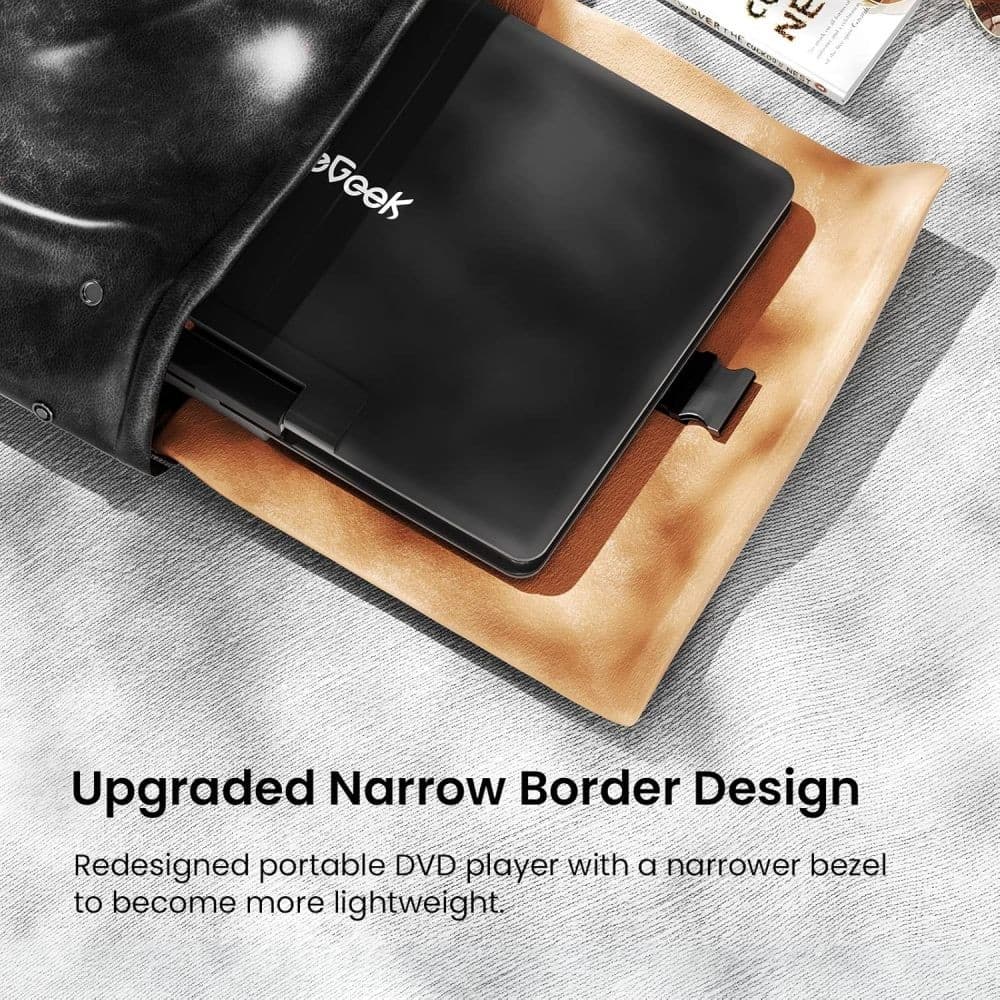 ieGeek Portable DVD Player 15.9 Large HD Screen 6 Hours Battery Sync Screen 5