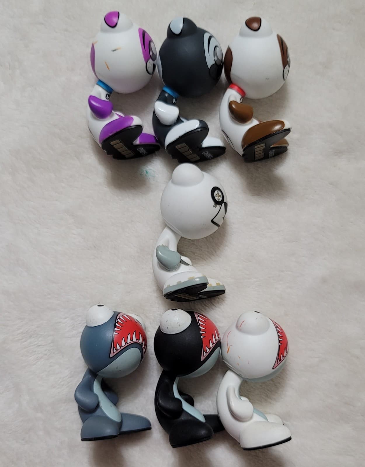 UB Funkeys  Three Waggs - Very Rare Color and others - Lot of 7 4