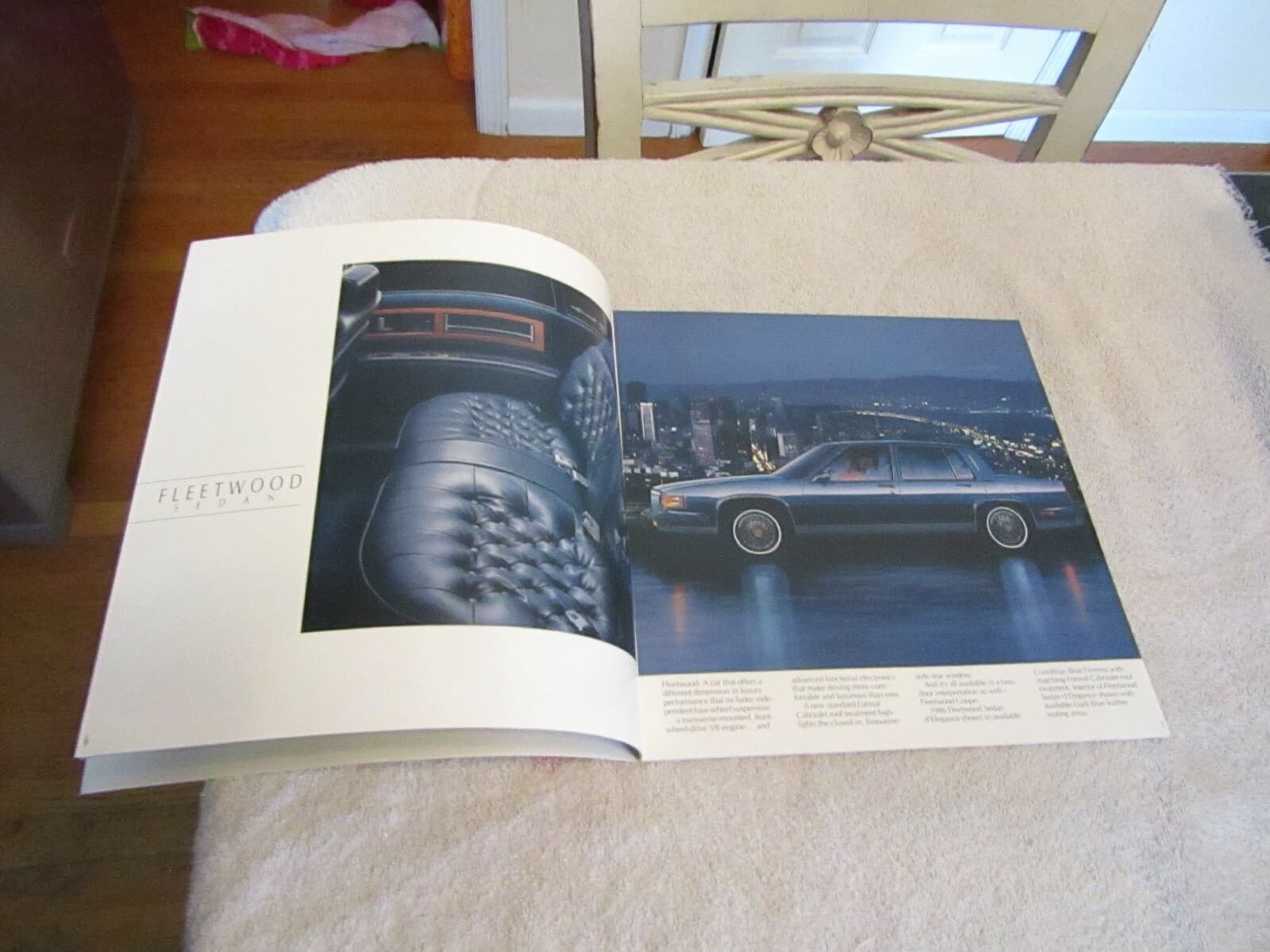 1986 Cadillac OEM Dealer New Car Sales Brochure NOS  3