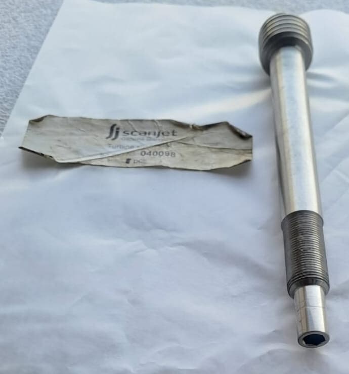 Scanjet Tank Cleaning Machine Spare For Turbine Shaft ASM 040098 3