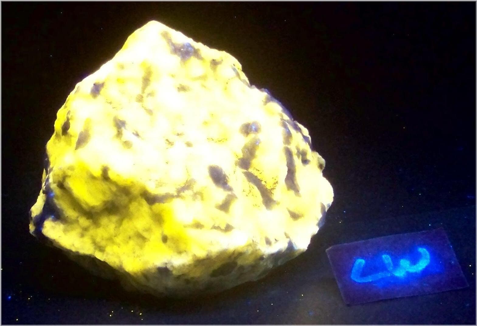 Fluorescent Wernerite Diopside and Prenhite Large Specimen WSP02 4