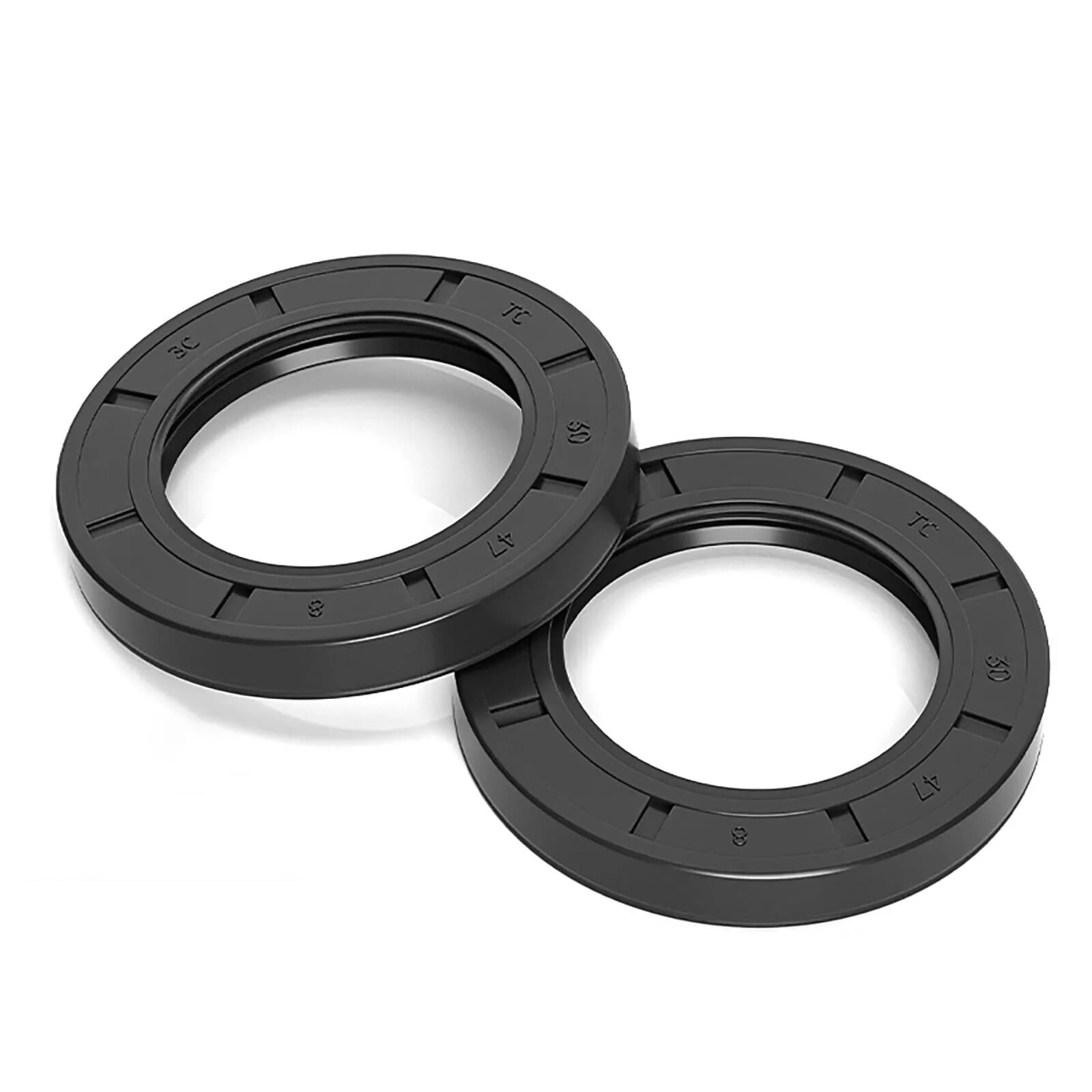 OIL SEAL - 44mm Inner Dia. Metric R23/TC Lip Arrangement NBR Rotary Shaft Seal 2