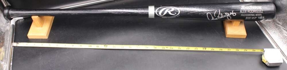 Alex Rodriguez Signed Rawlings Baseball Bat Autograph #'d /13 JSA COA D13569 6