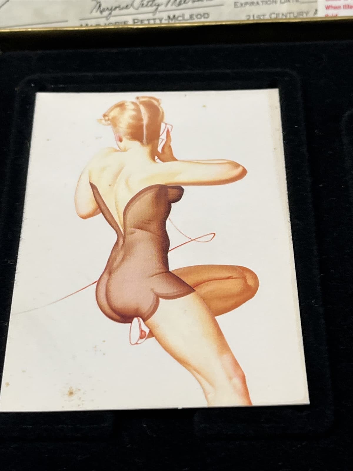 ZIPPO LIGHTER BRASS PETTY GIRL SERIES MEMPHIS BELL  LIMITED  UNSTRUCK STUNNING 3