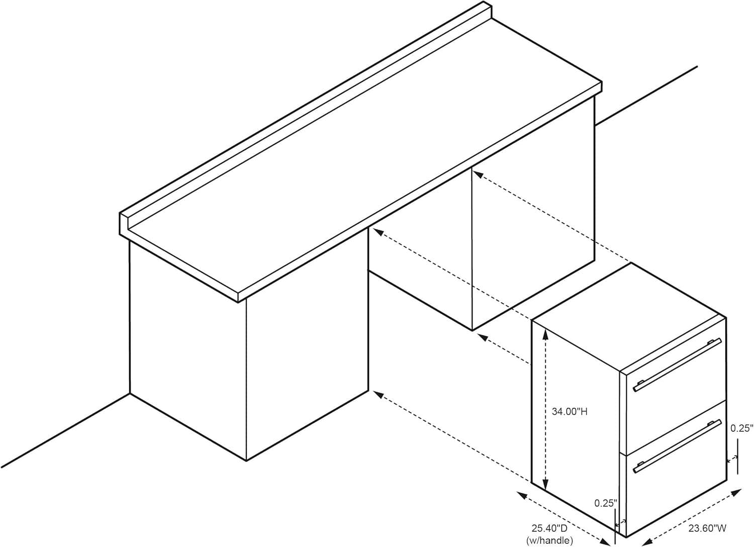 Newair NOF100SS00-RB 24" Outdoor Dual Drawer Fridge - Certified Refurbished 6