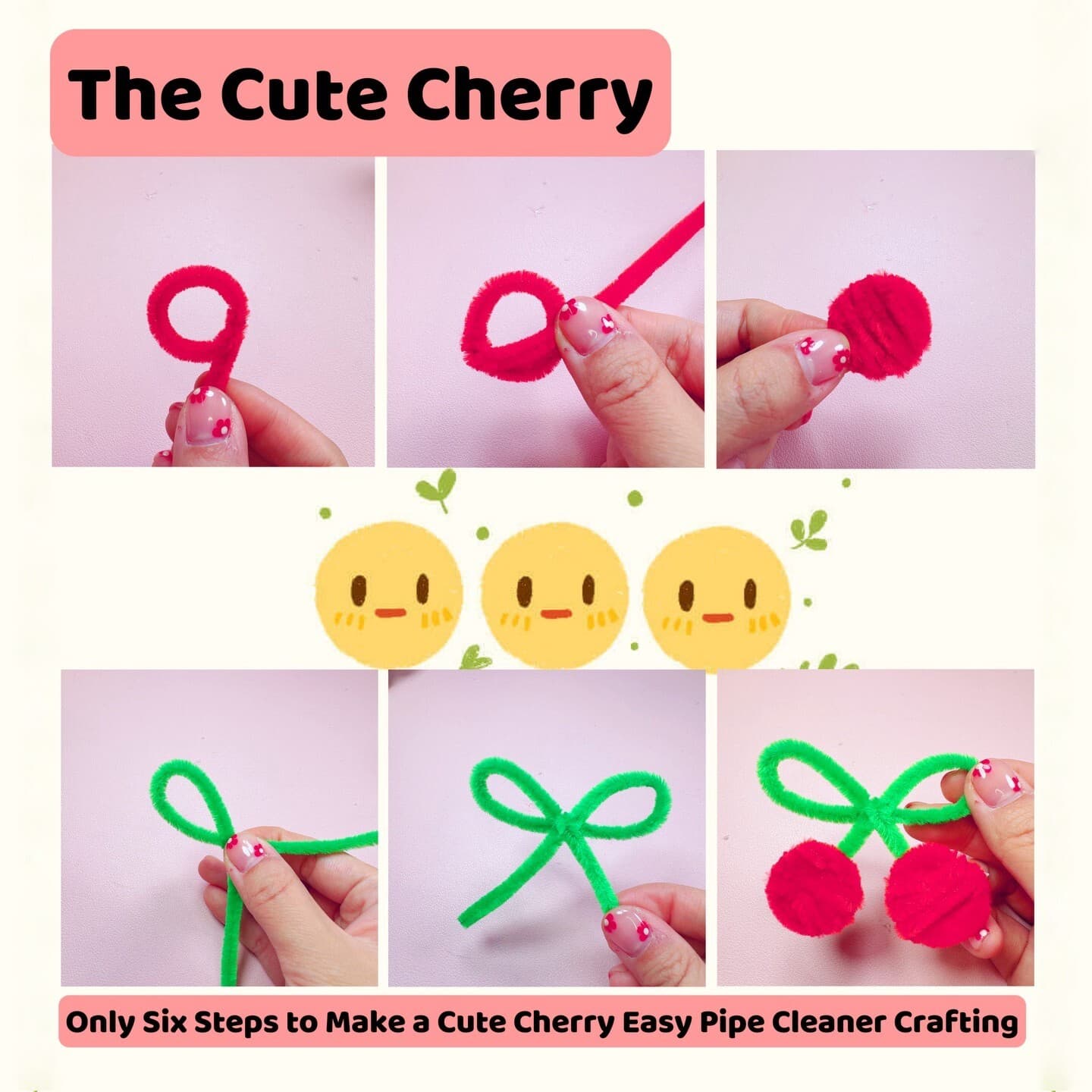 200Pcs Green Pipe Cleaners Craft Bulk Supplies 12inch x 6mm 4