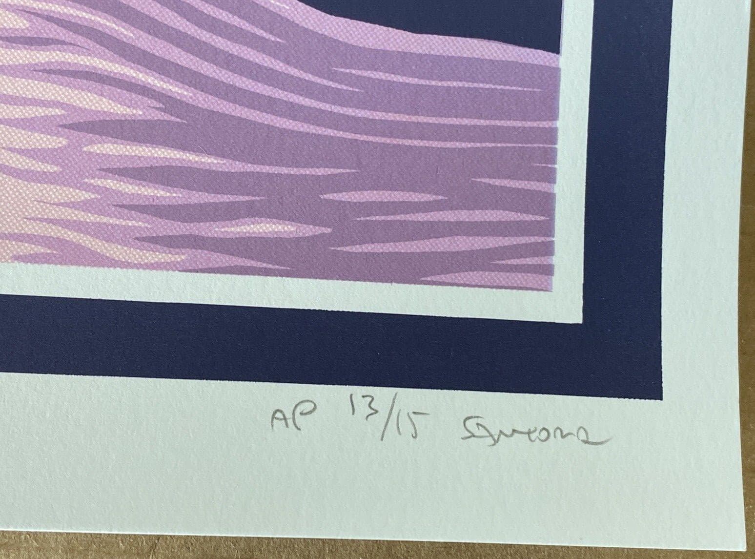 OFFICIAL CHRIS STAPLETON St Louis MO July 10 2023 AP POSTER SIGNED S/N #/15 RARE 3