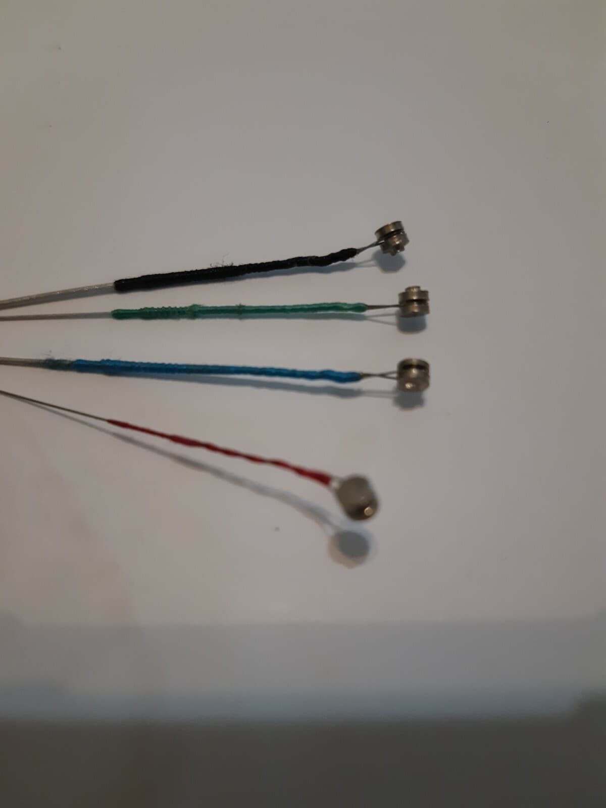 VIOLIN STRINGS SET 4/4 Set E,A,D,G GERMAN SILVER WOUND BALL ENDS-TAKEN OFF NEW   4