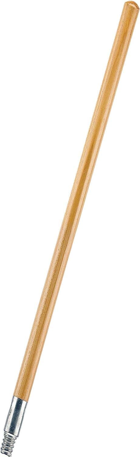 Wood Handle 60" with Threaded Metal Tip by Superio, 2 Pack 2