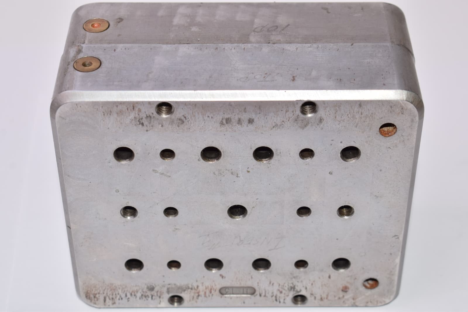 Injection Molding Plate, Model: H-13, 5-1/4'' OAL x 4-1/4'' W x 2-1/2'' H  4