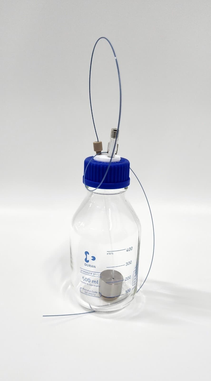Duran HPLC Bottle pressure plus connection system 3 PORT