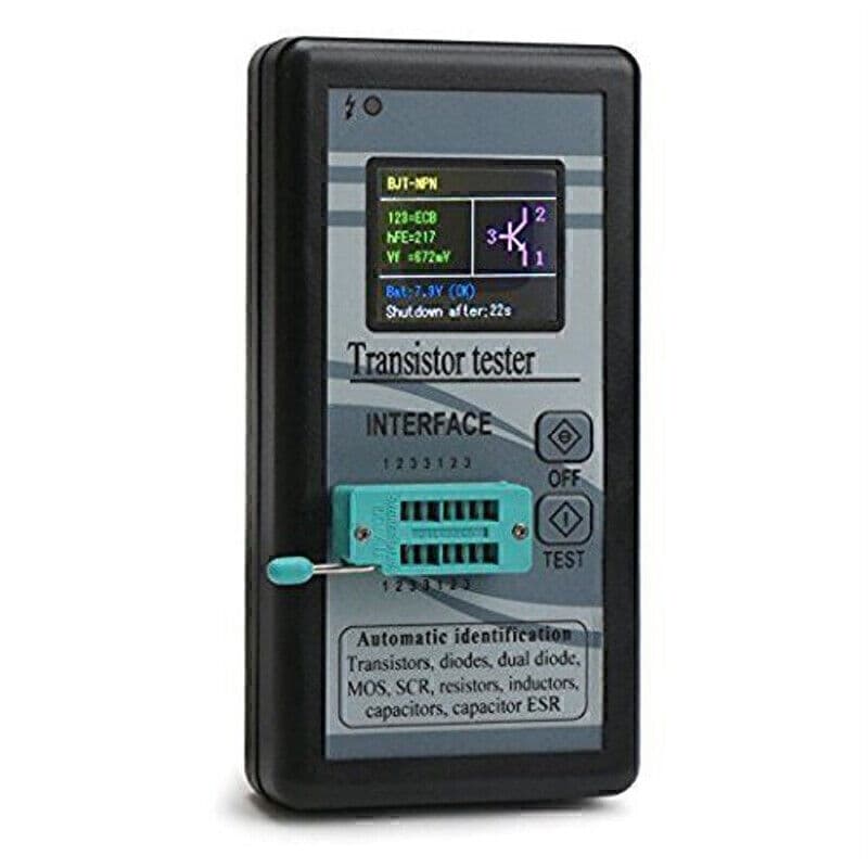 Digital Transistor Tester,M328 Multi-functional Capacitance Resistance Meter 5