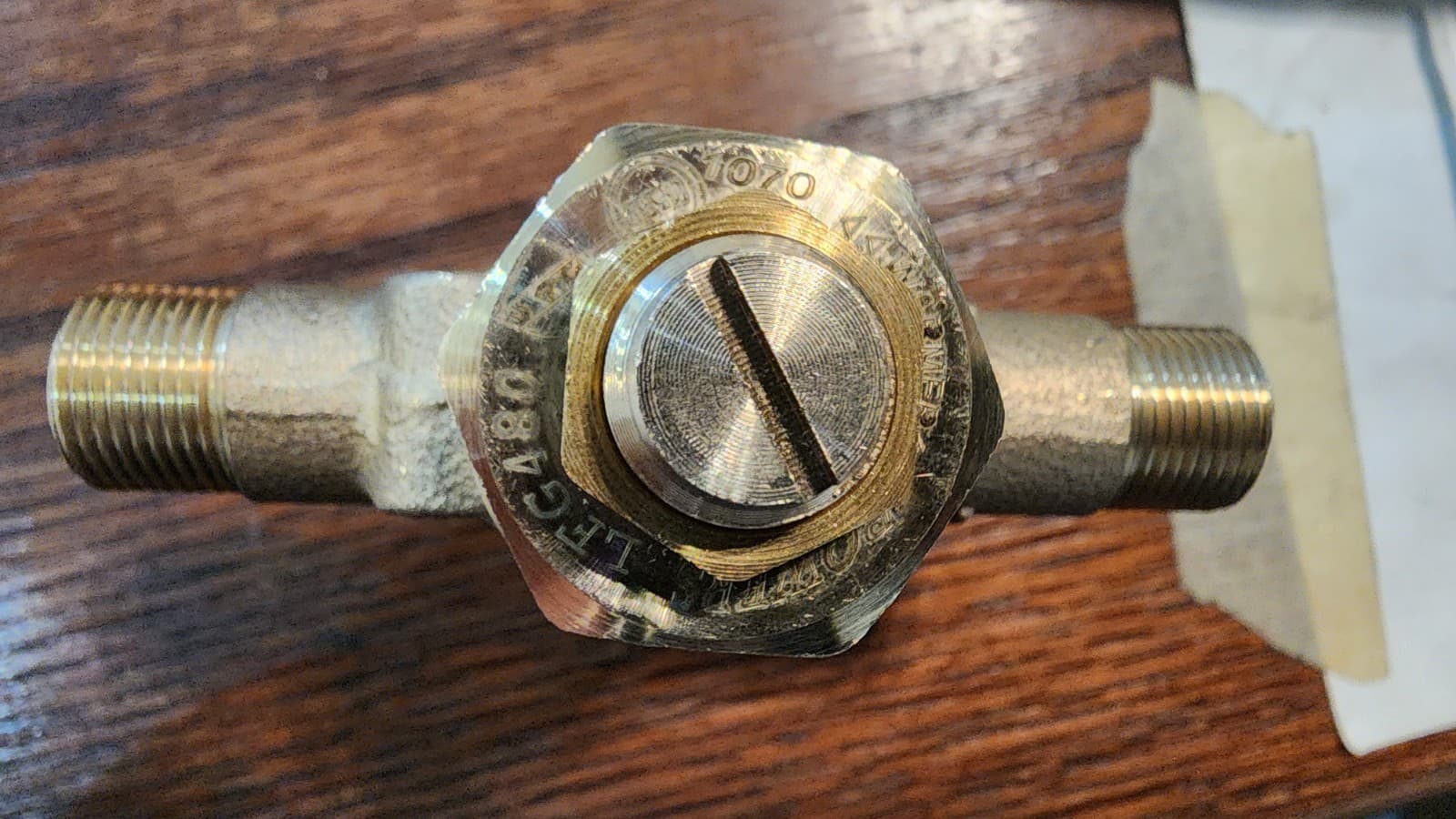 Powers LFG 480  3/8"  Comp Valve Assembly 6