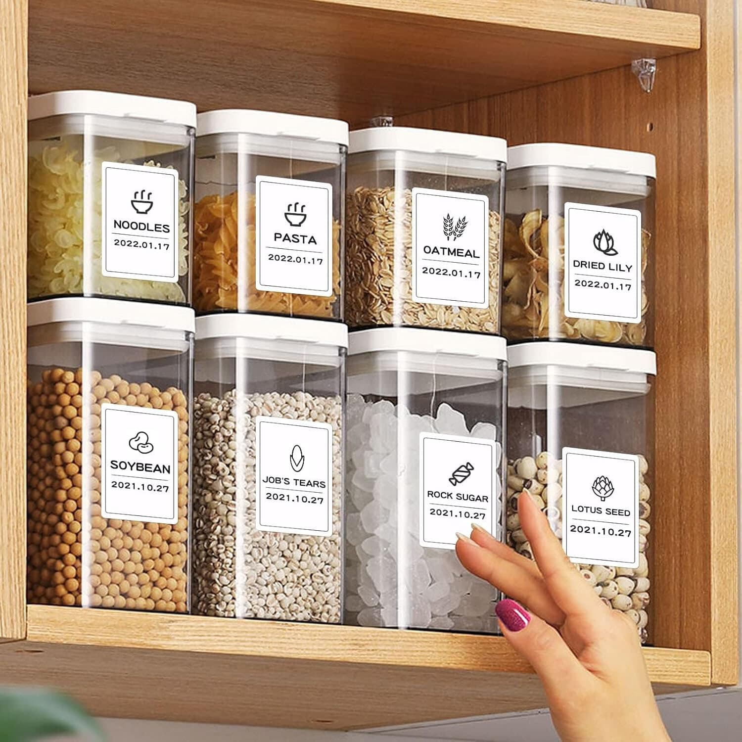 3PK Label Maker Tape 50x80mm, 2" x 3.15" Thermal Stickers for NIIMBOT B1 B21 B3S 3