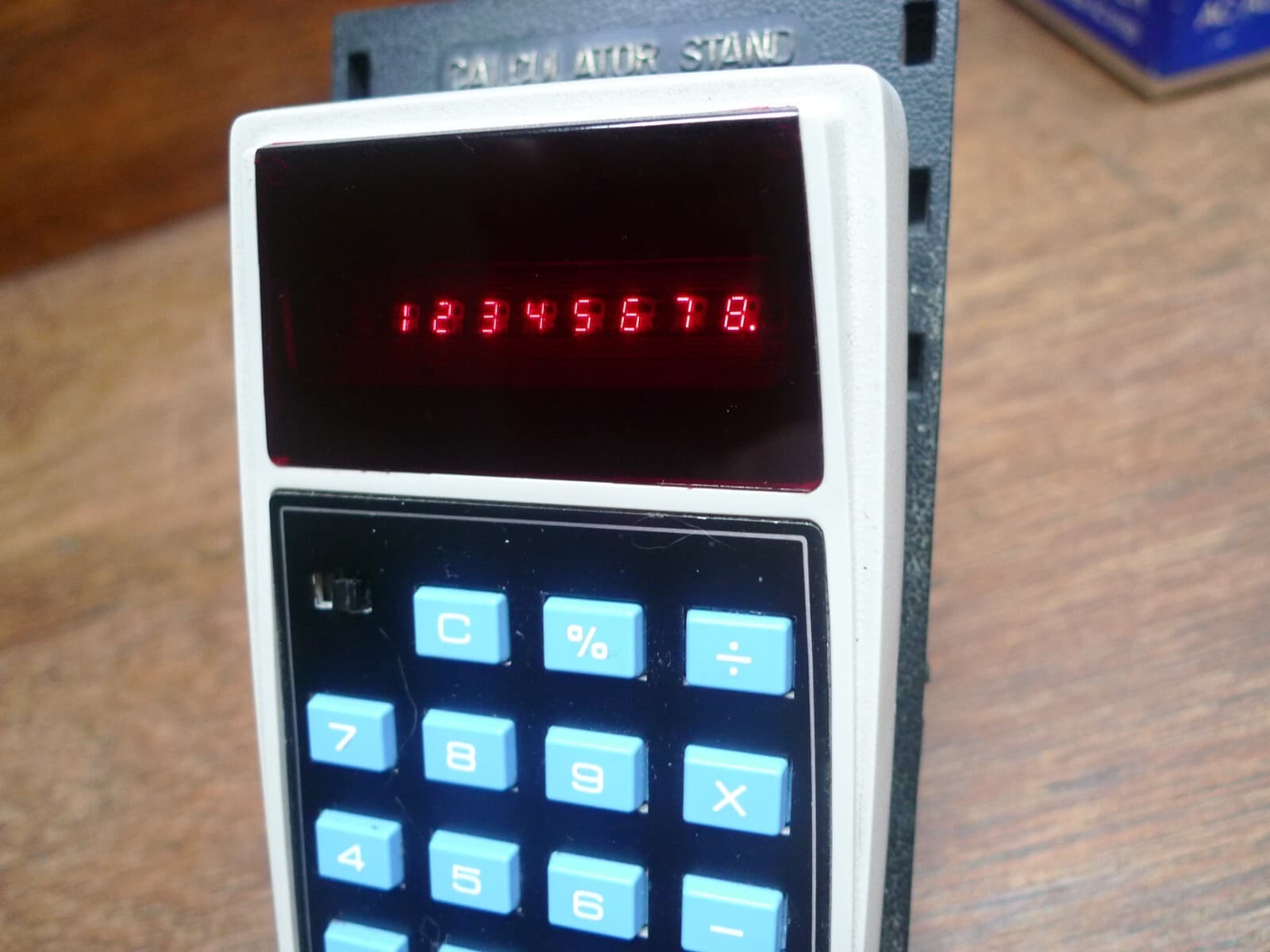 MONGOMERY WARD P100 ULTRA RARE VINTAGE CALCULATOR WORKS PERFECTLY 4