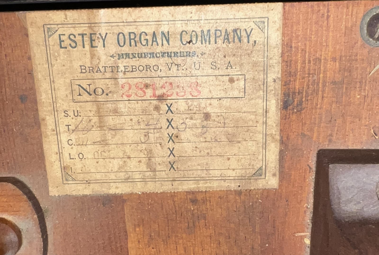 Piano - Estey Organ Company 4