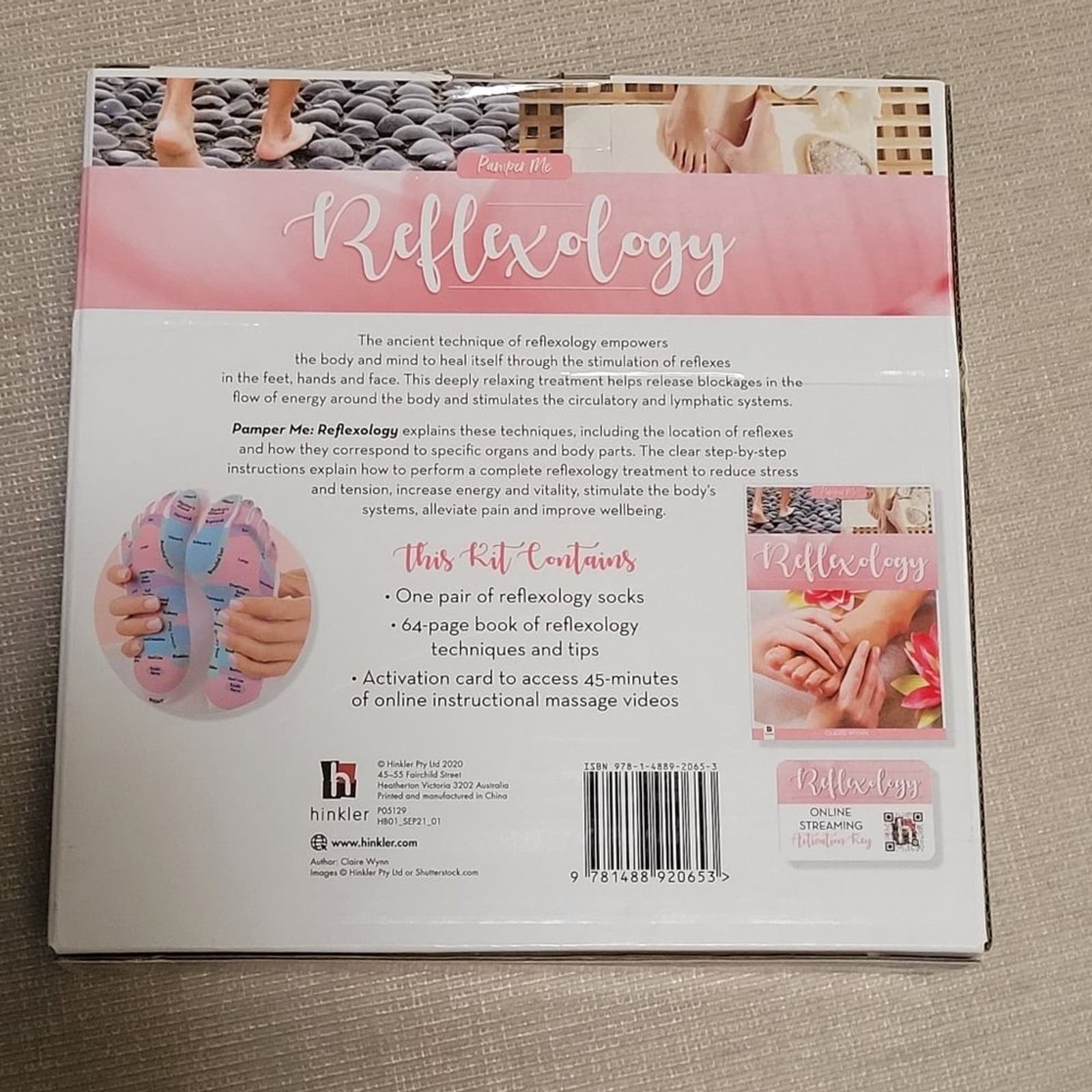 Reflexology Pamper Me Set Learn To Discover Hidden Powers In Your Own Body 2