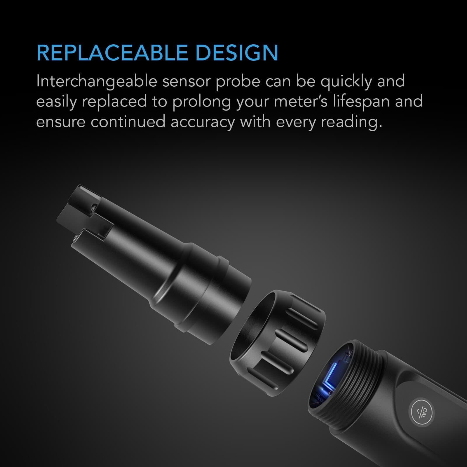 pH Meter PRO Kit, Digital pH Pen with ±0.01 pH Accuracy & Interchangeable Probe 5