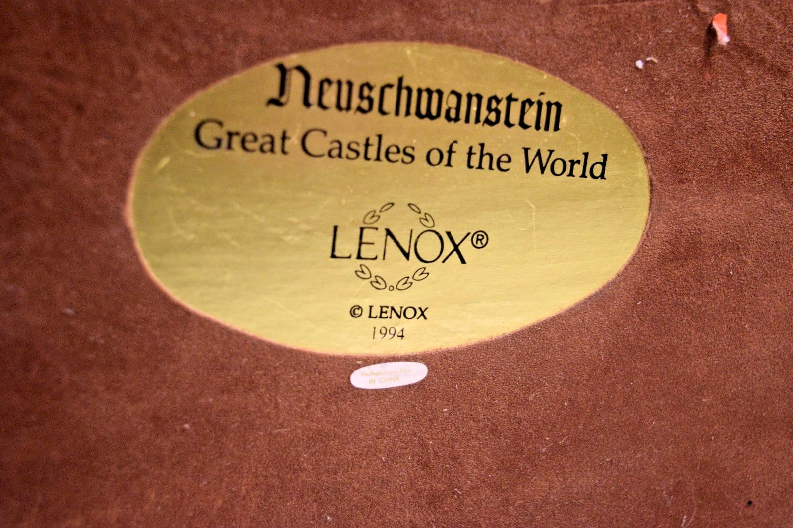 Great Castles of the World 1994 Lenox Ncushwanstcin 2