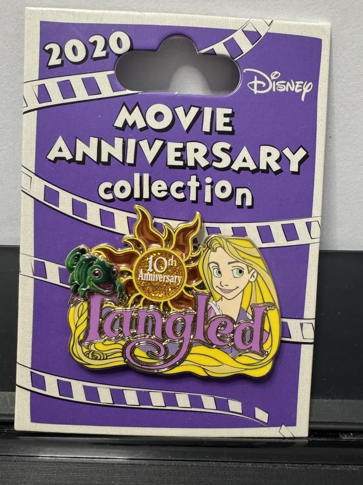 Disney 2020 Movie Anniversary Collection 10th Tangled Rapunzel LE Cast Exc Pin 2
