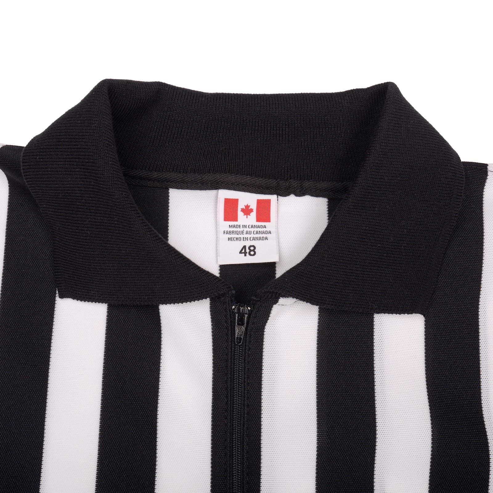 NWT CCM Hockey Senior/Adult Pro 150 Referee Jersey w/ Snaps Size 48 MPRO150S 3