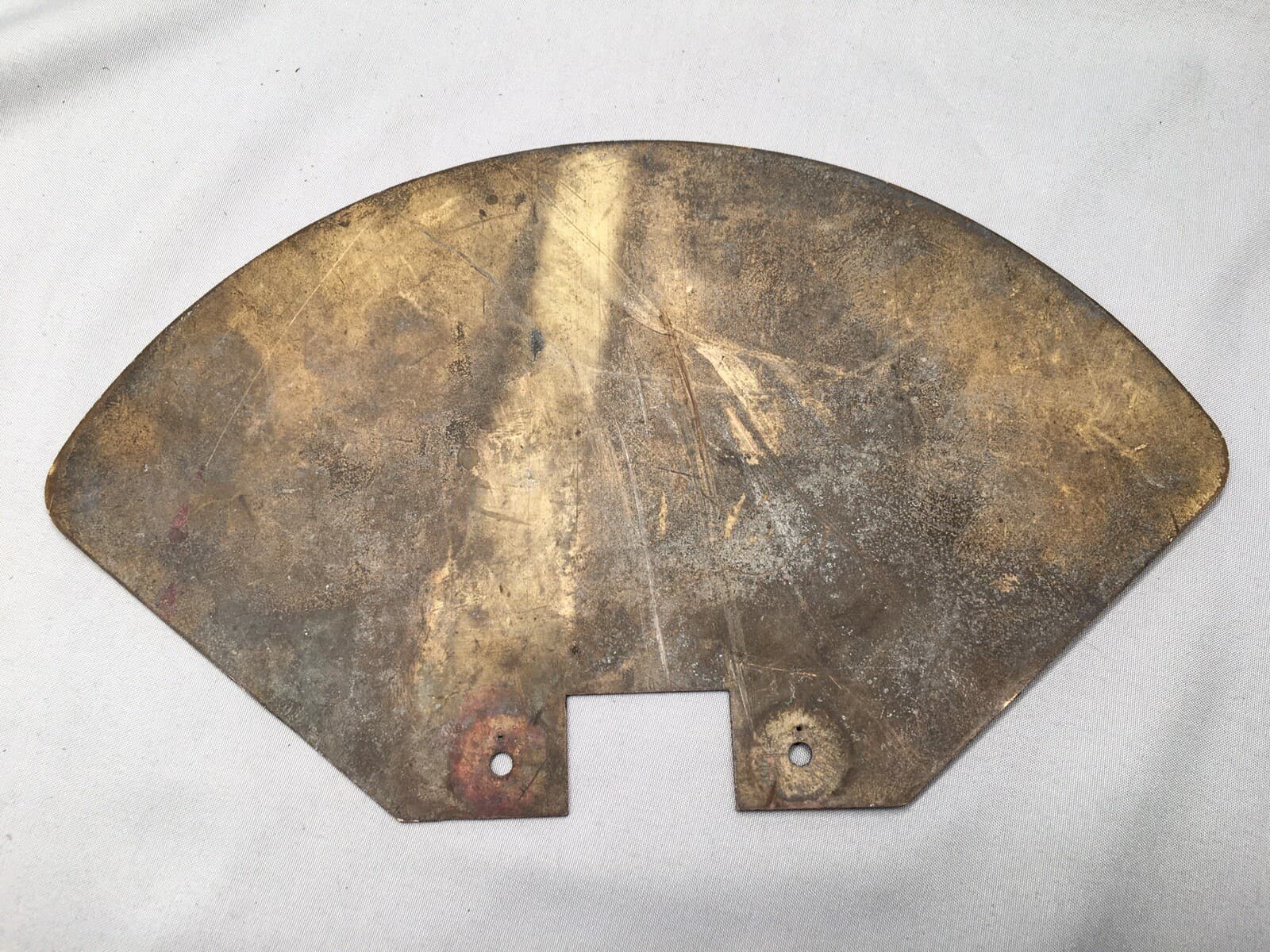 Hydro Fluid Brass Gauge Plate Loss of Head in Feet for Gravity Water Tower? Vtg 2