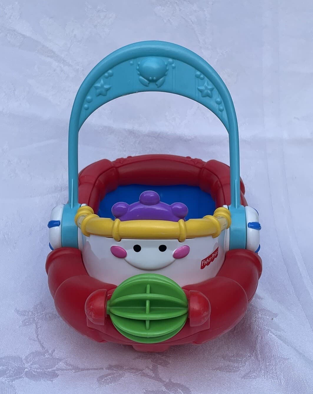 Fisher Price Tubtime Tug Boat 4 Amazing Animals Walrus Lobster Octopus Seahorse 2