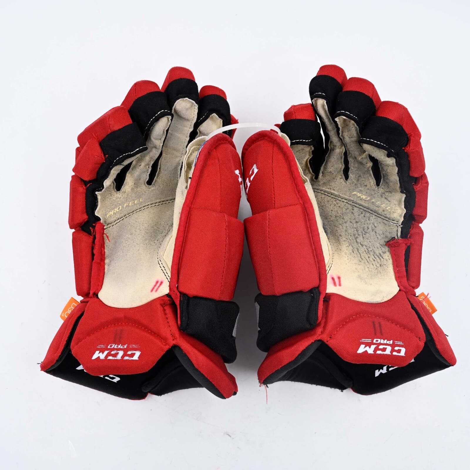 CCM Pro Stock Hockey Gloves 14" New Jersey Devils NHL 3