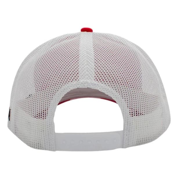 Skeeter boats RED/WHITE LOW PROFILE TRUCKER HAT ADJUSTABLE 3