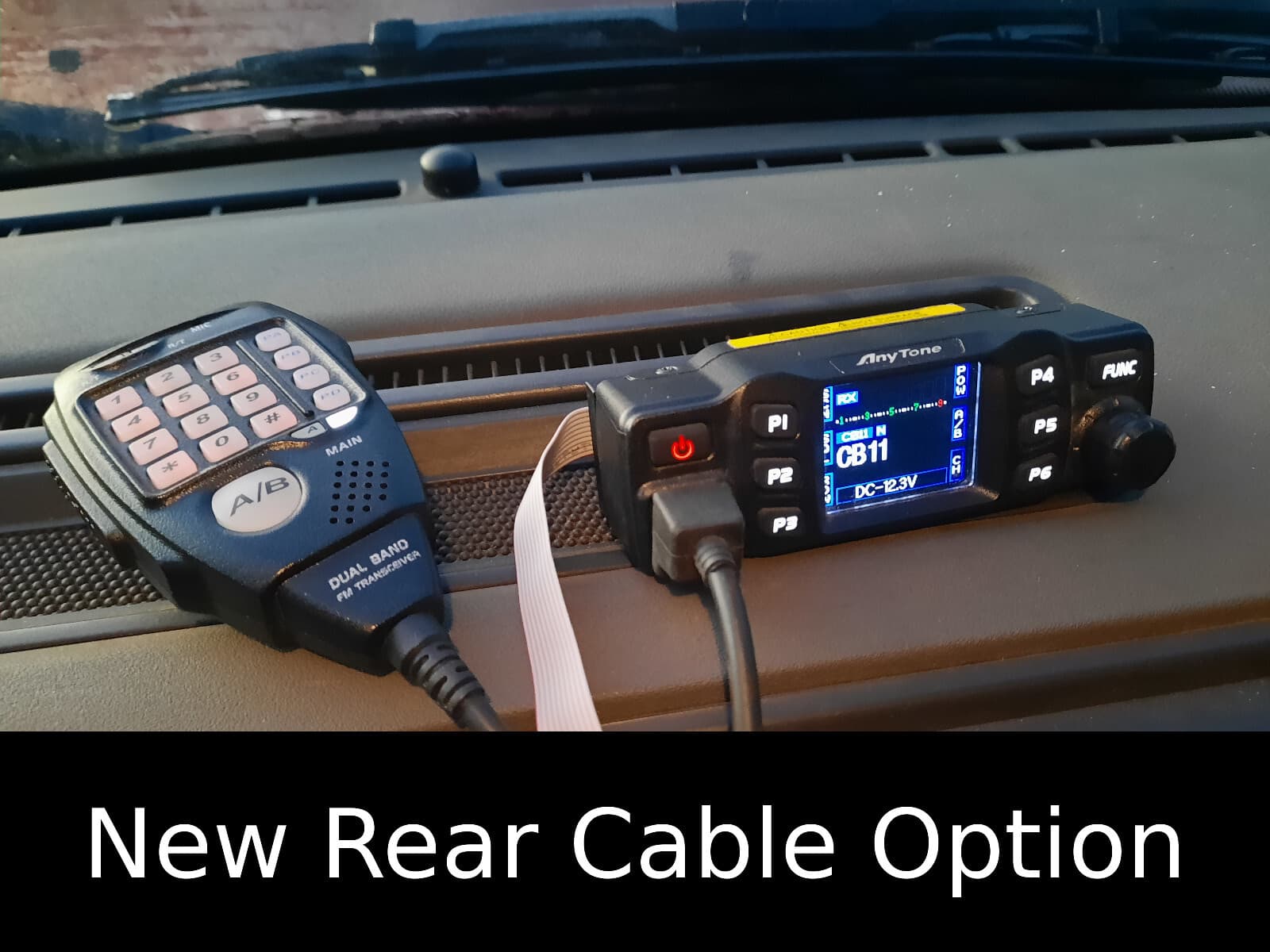 Remote Head Kit for Anytone AT-778UV, Retevis RT-95, Apollo II, Stryker SR-94HPC