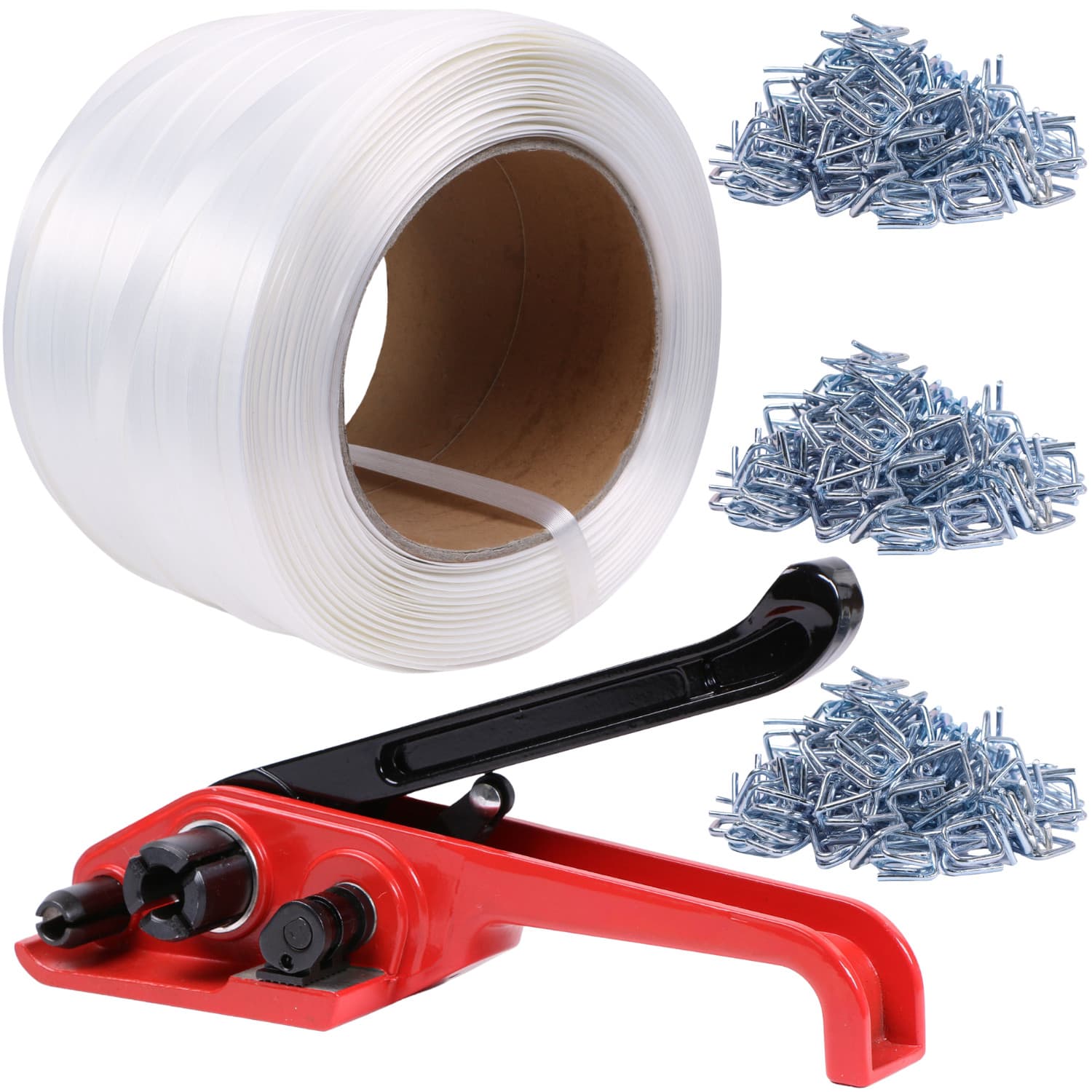 U.S. Solid Banding Strapping Kit Pallet Packaging Tool Heavy Duty Tensioner Kit