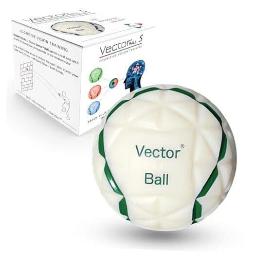 Vector Ball S Neuro-Visual Reaction Ball for Improving Sports Quickness, Green