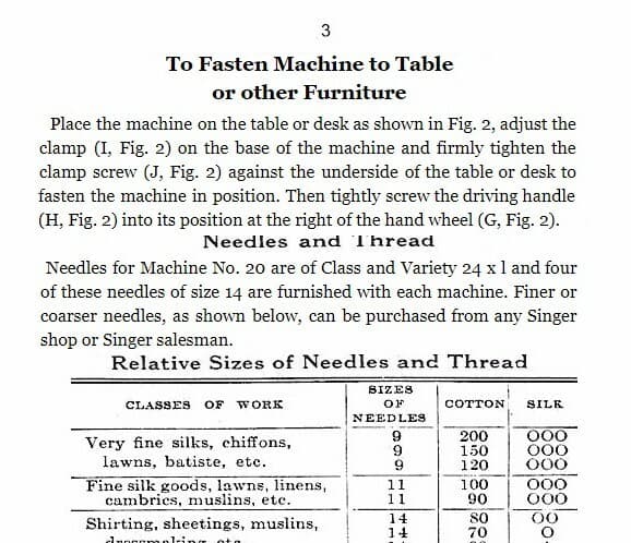 Singer 20 Toy Child Sewing Machine Instruction Manual Reproduction 6