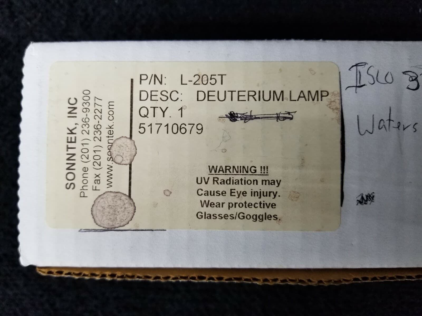 NEW! ~ Lot of 4x Sonntek L-205T Deuterium Lamp For Gilford 200 / 220 3