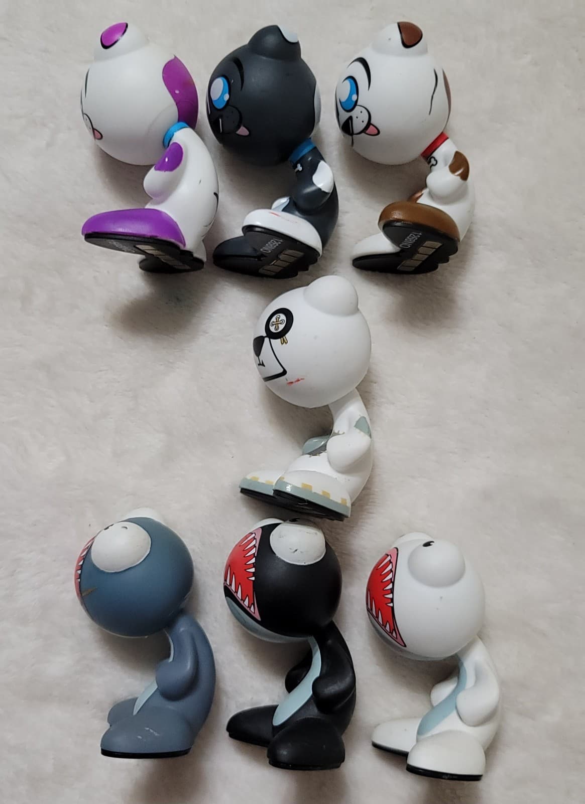 UB Funkeys  Three Waggs - Very Rare Color and others - Lot of 7 5