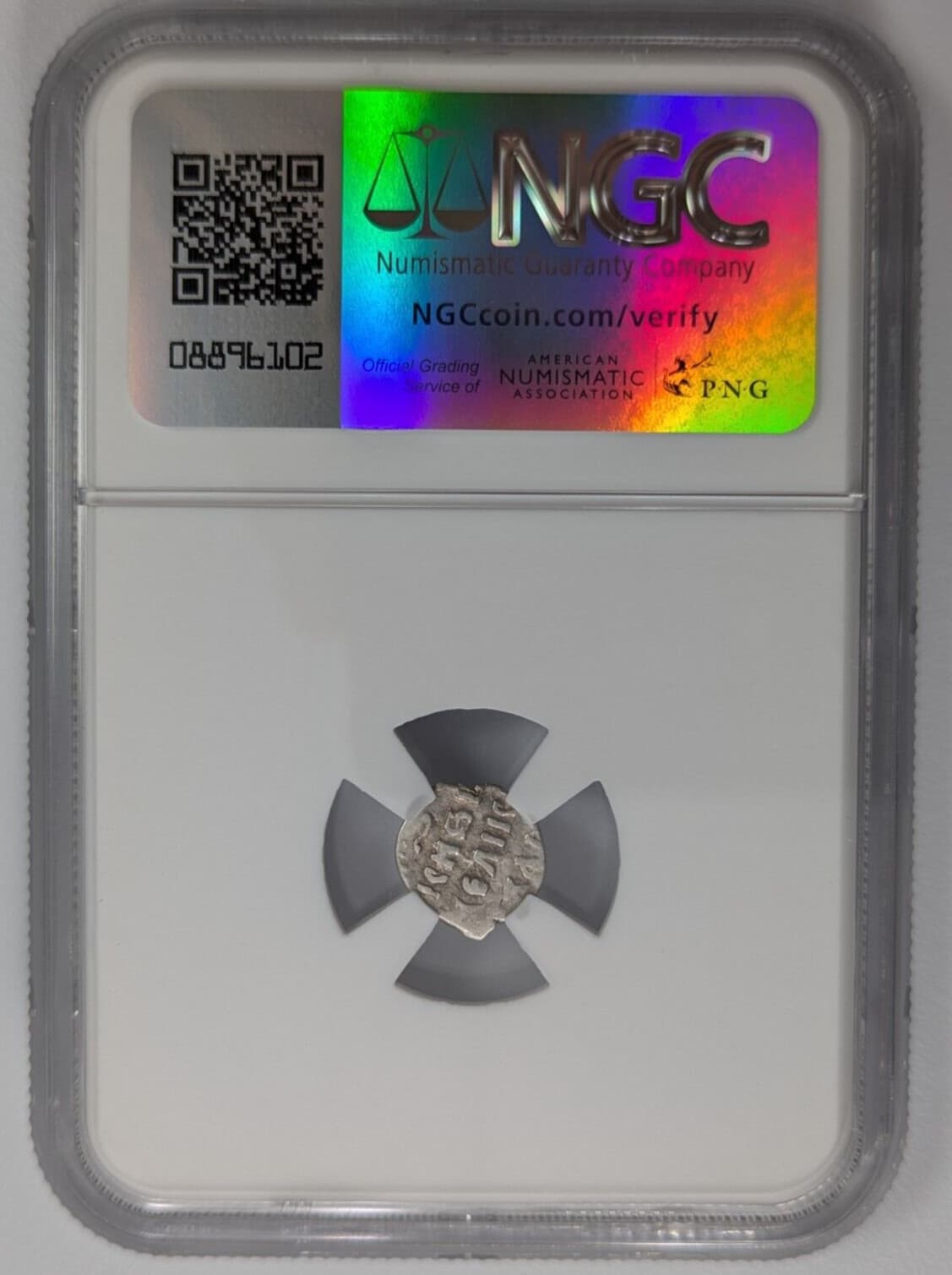 Ivan IV The Terrible Russia NGC VF30 Silver Denga AD 1533-1584 Horse Coin Tyrant 3