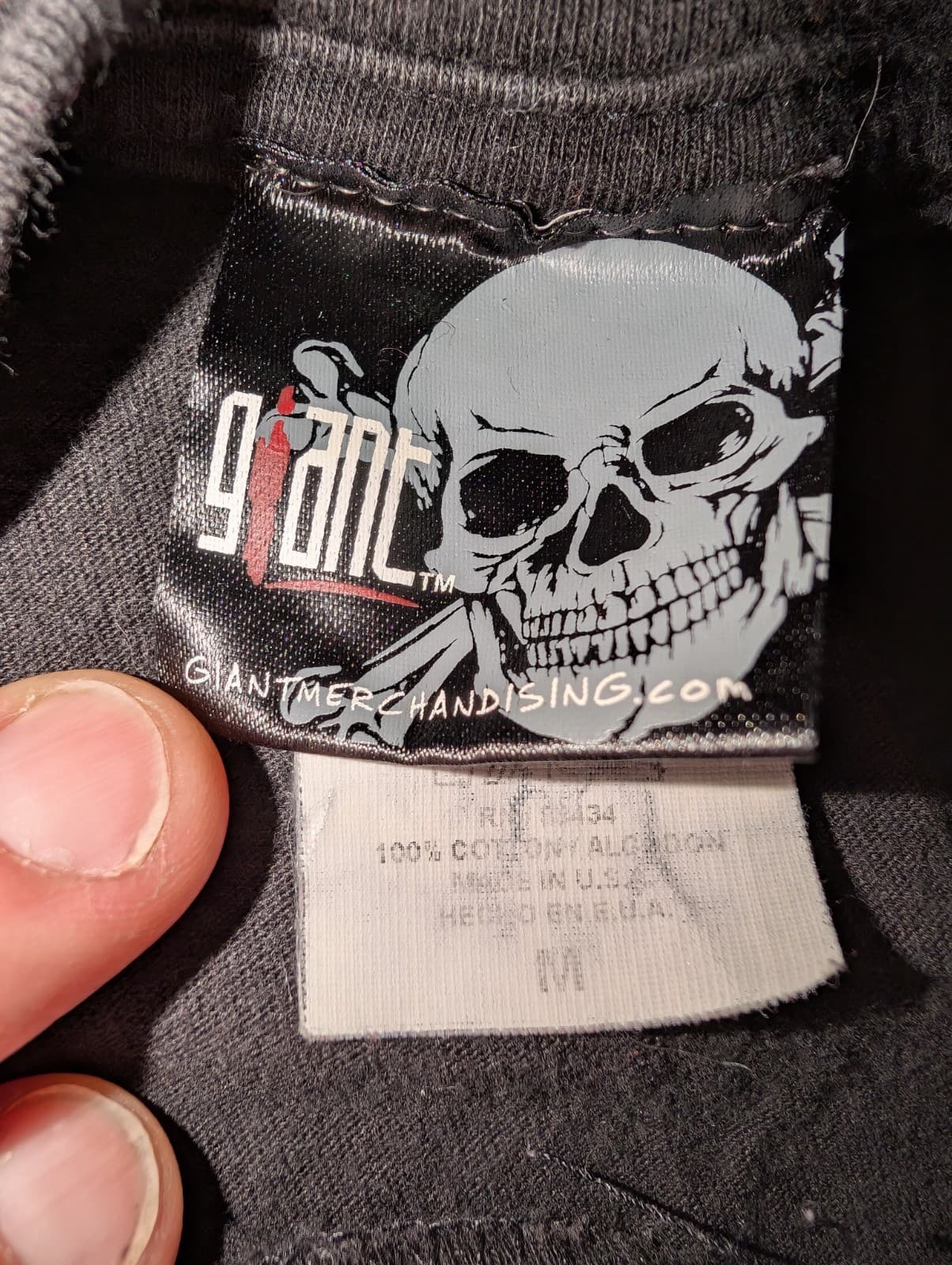 Nine Inch Nails The Spiral Fan Club Shirt Medium 18" x 23" Vintage Original 1st 2