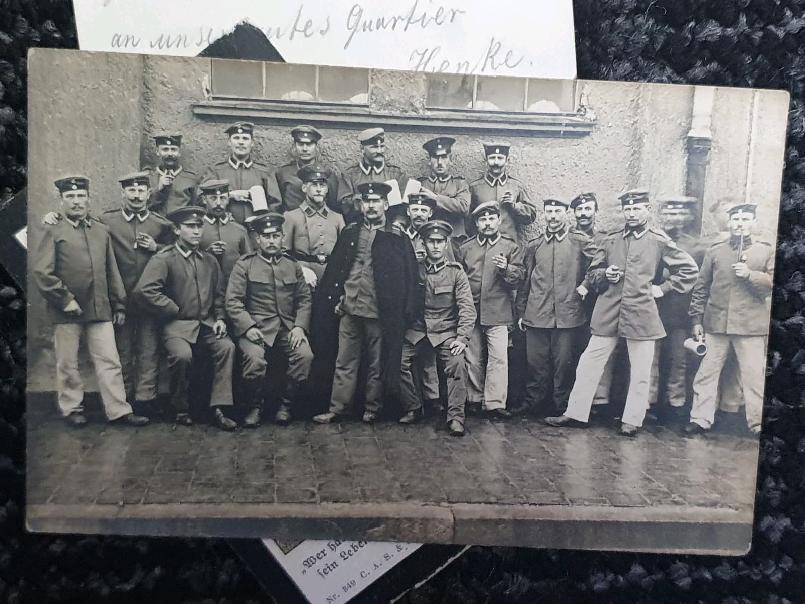 original german ww1 Wk1 Lot  bundle Death Card + Photos  4