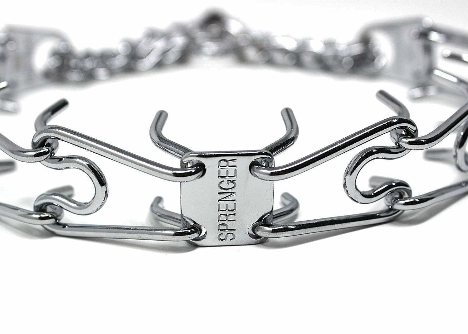 Herm Sprenger HS Ultra Chrome Metal Prong / Pinch Dog Training Collar ALL SIZES 5
