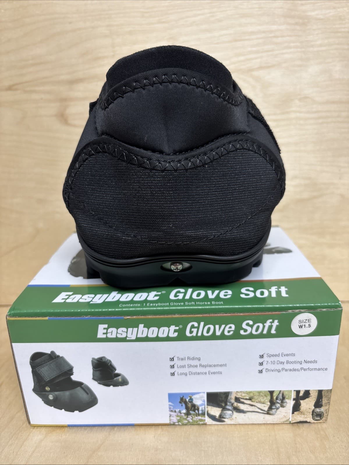 EasyCare Easyboot Glove Soft Horse Hoof Boot - SINGLE - Size 1.5  WIDE 3