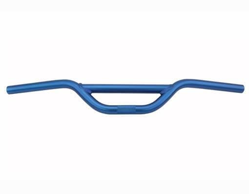 NEW! ABSOLUTE 23" LONG ALLOY MX HANDLEBAR (CLAMP SIZE 22.2MM) IN BLUE.