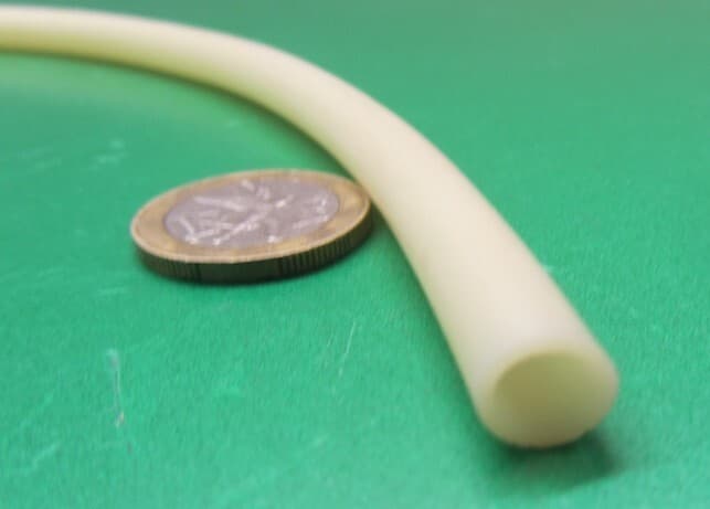 Latex Rubber Tubing Shore A35 Amber 5/16" OD x 1/4" ID x 1/32" Wall x 10' Length 6