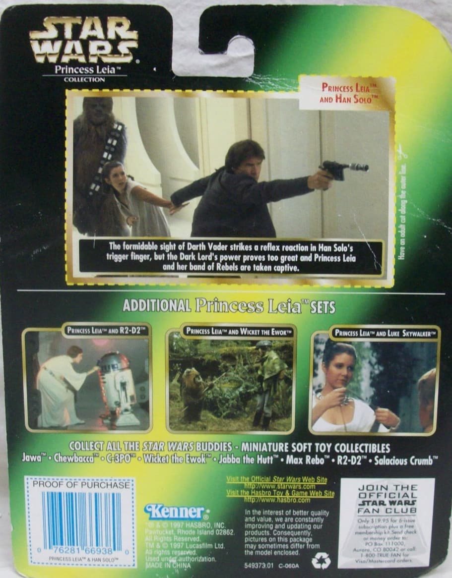 4 MOC Star Wars Figures 3-Princess Leia Collection 1997 & 2-1B Medic Droid 1997 5